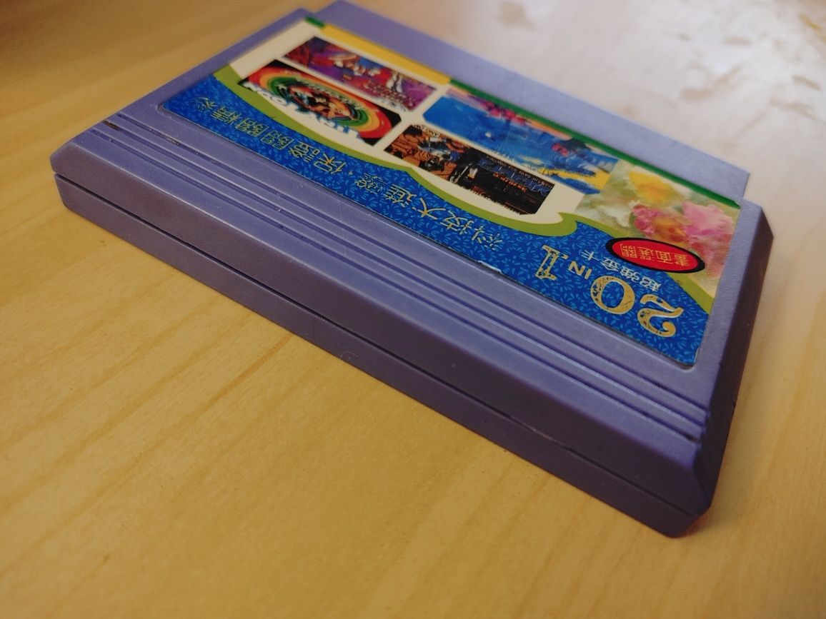 20 in 1 - kartridż na konsolę Pegasus Super Contra scalak