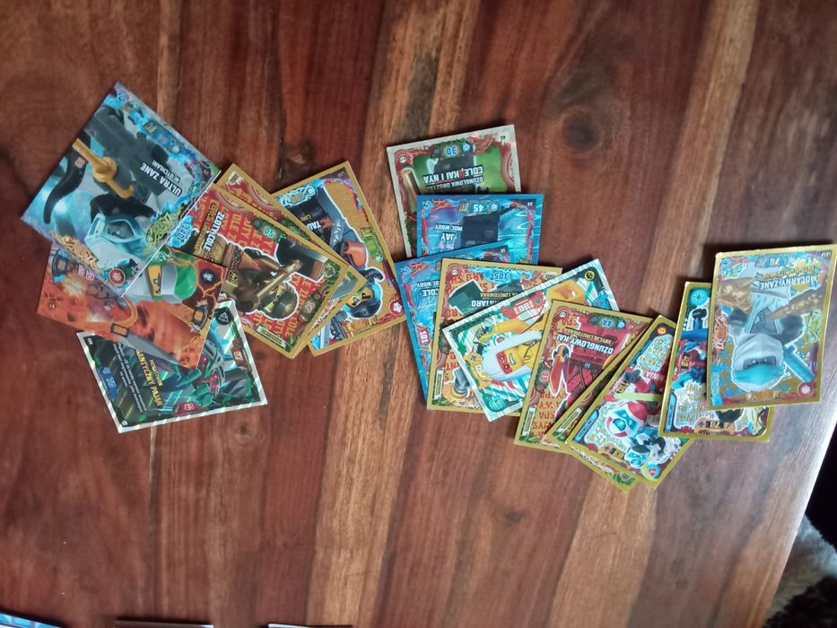 Karty Ninjago 15 edycja limitowana.