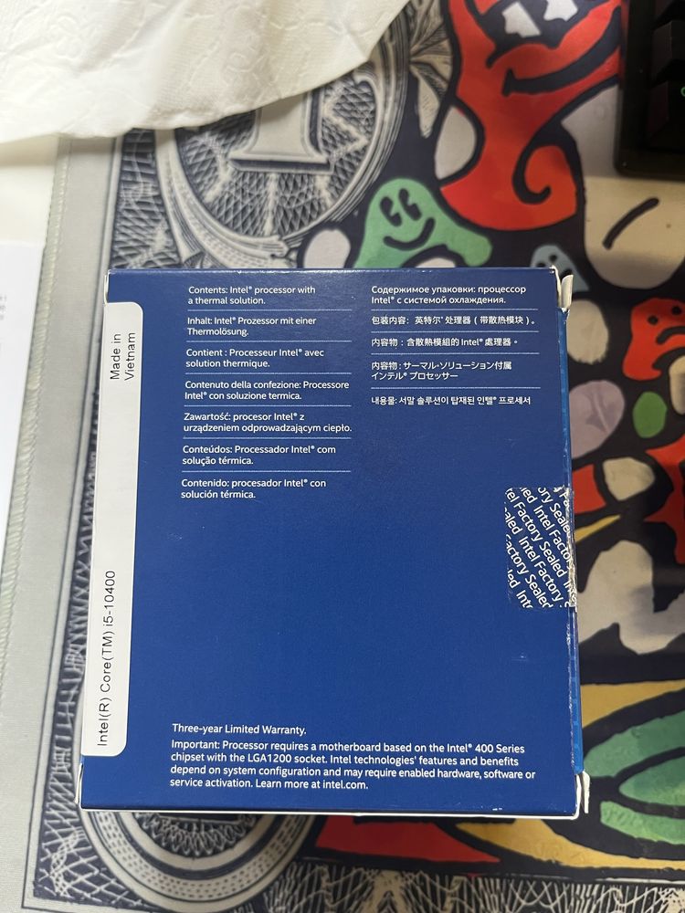 Procesor Intel Core i5-10400, 2.9GHZ 12MB