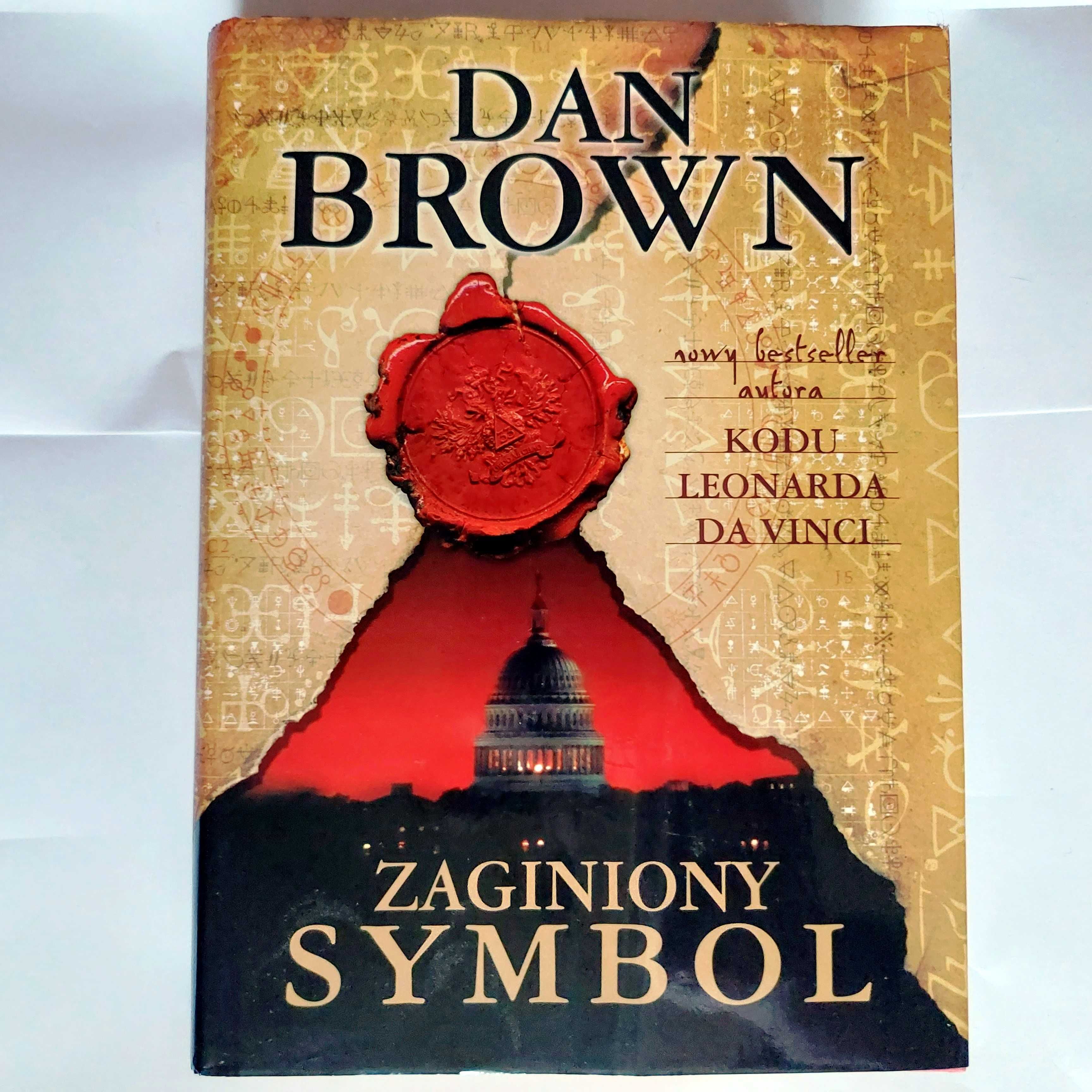 ZAGINIONY SYMBOL - Dan Brown | książka w twardej oprawie