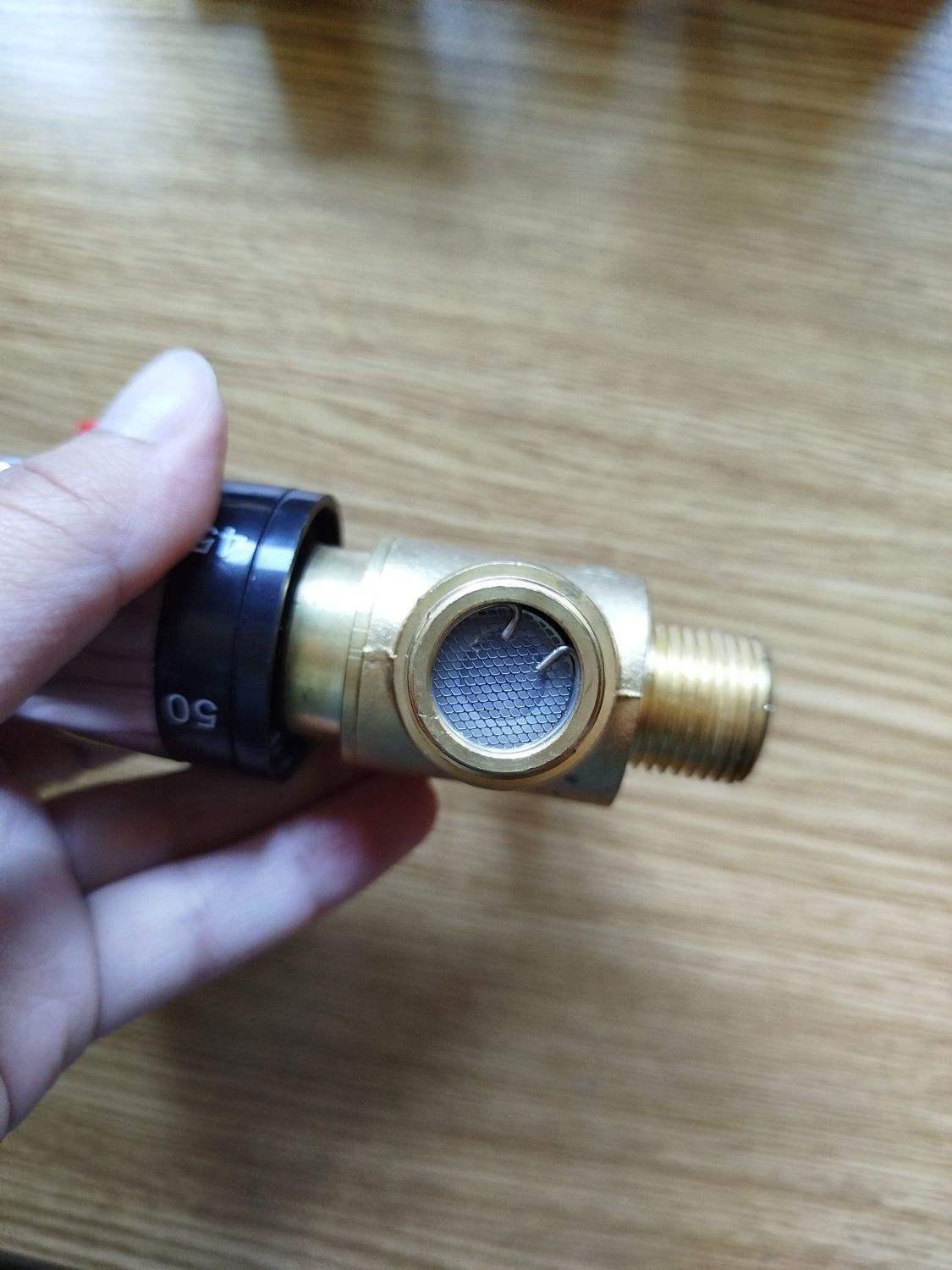 Válvula termoestática
