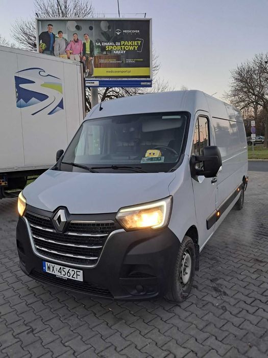 Renault Master L3H2, auto dostawcze, blaszak.