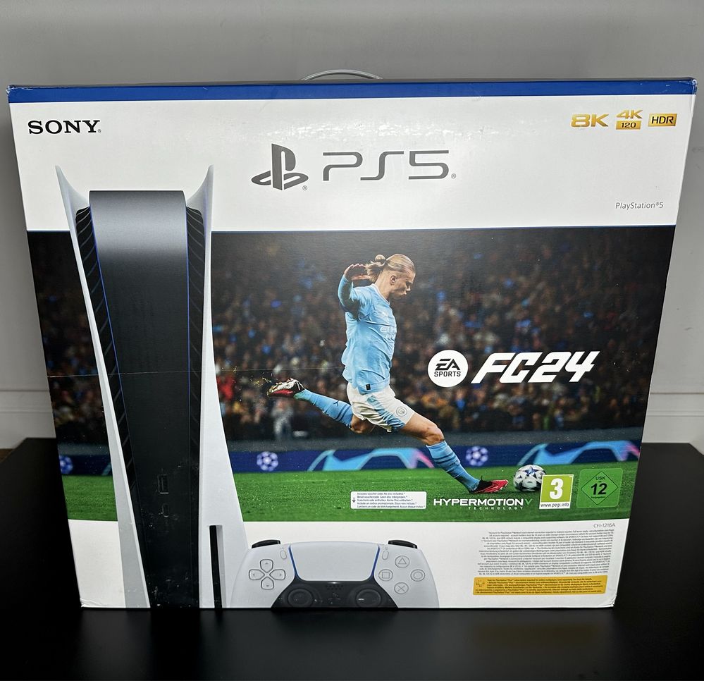 Sony PLAYSTATION 5 825gb + FC24 wersja z napędem