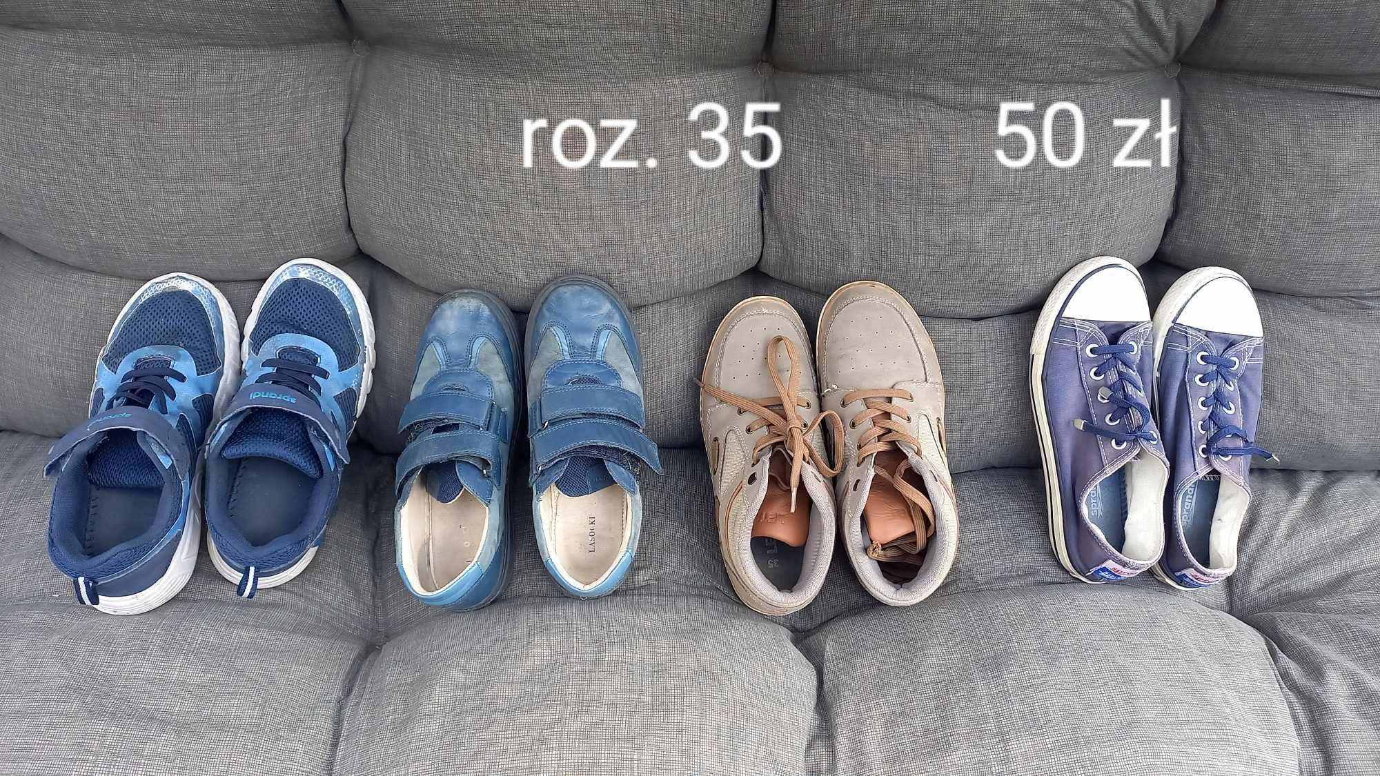 Buty chłopięce - różne rozmiary