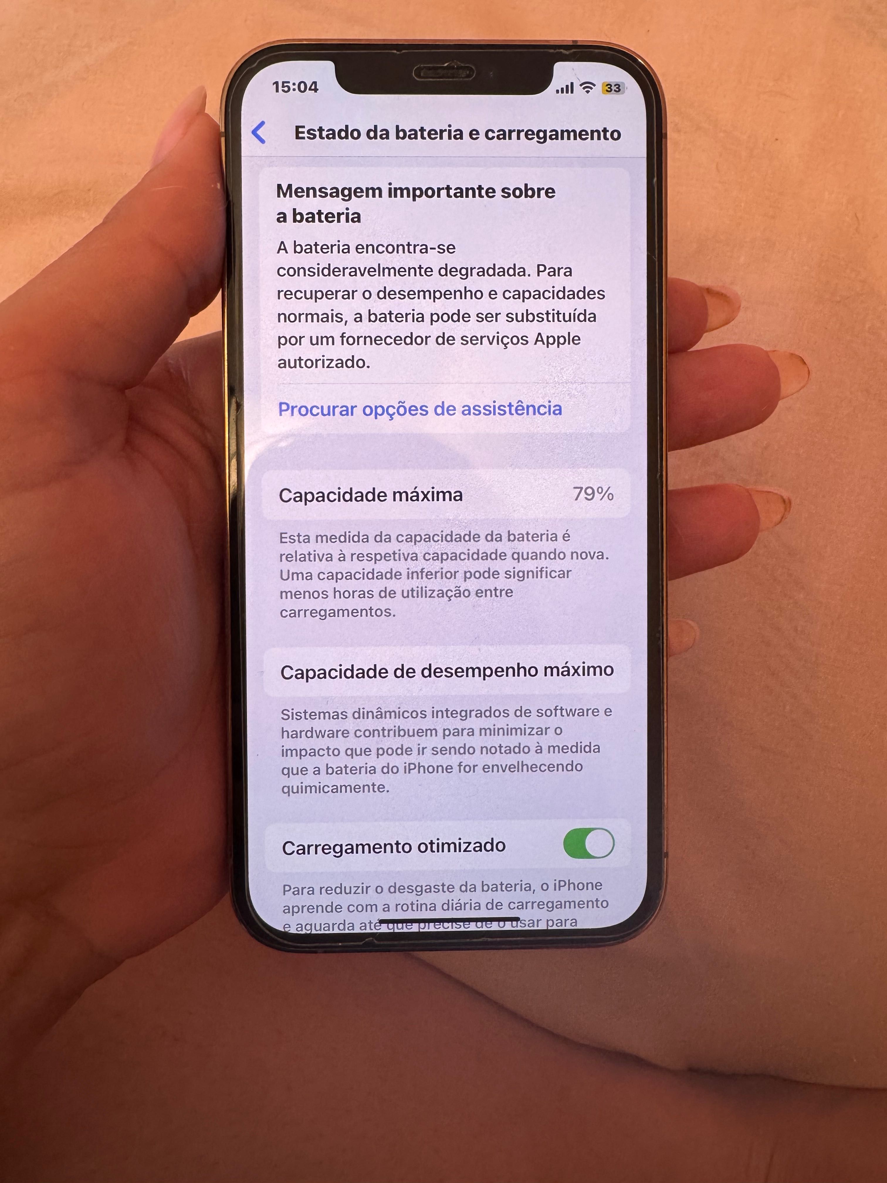 iPhone 12 Pro Gold  em muito bom estado