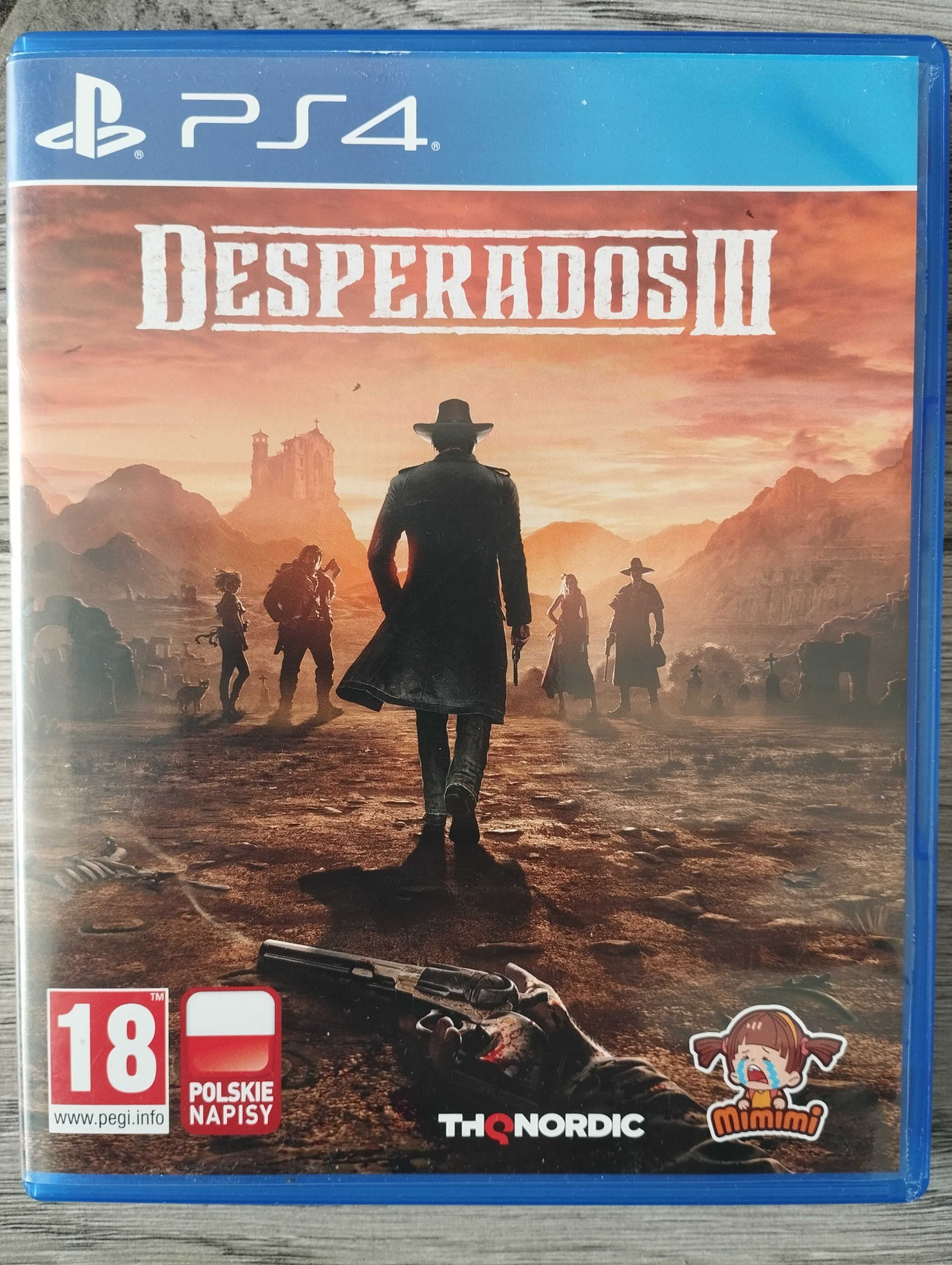 Gra Desperados 3 Polska Wersja PS4/PS5 Playstation