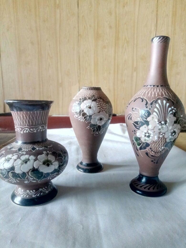 вази керамічні,майоліка