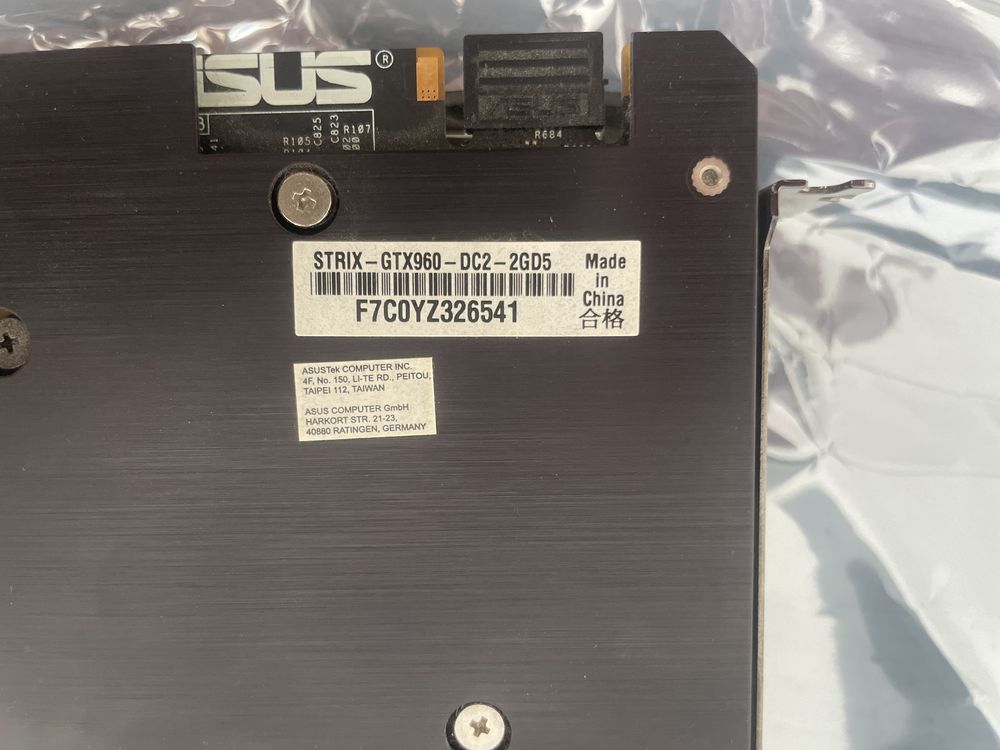 Karta graficzna Asus Strix GTX 960, 2G