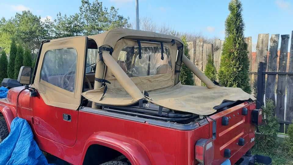 jeep wrangler YJ  drzwi kowbojki  nadstawki