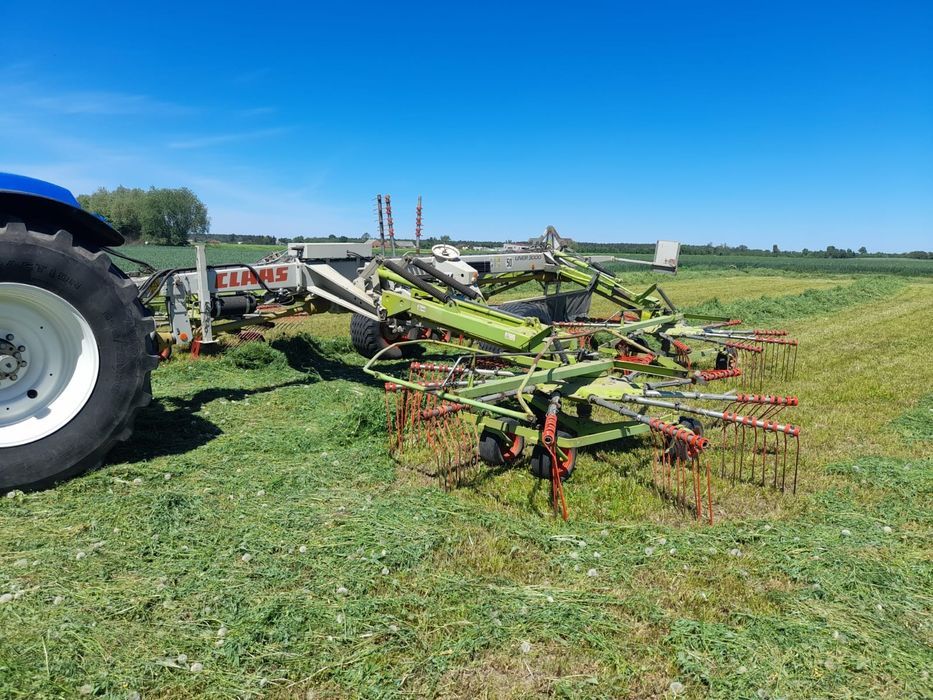 Palec zgrabiarki claas liner krone fella części