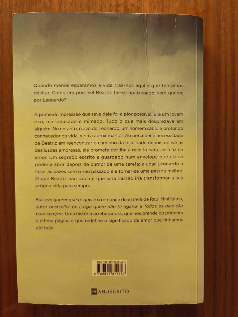 Foi sem querer que te quis. Portes incluídos.