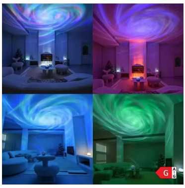 Projektor LED Galaxy sky Kolorowa Lampka nocna do sypialni