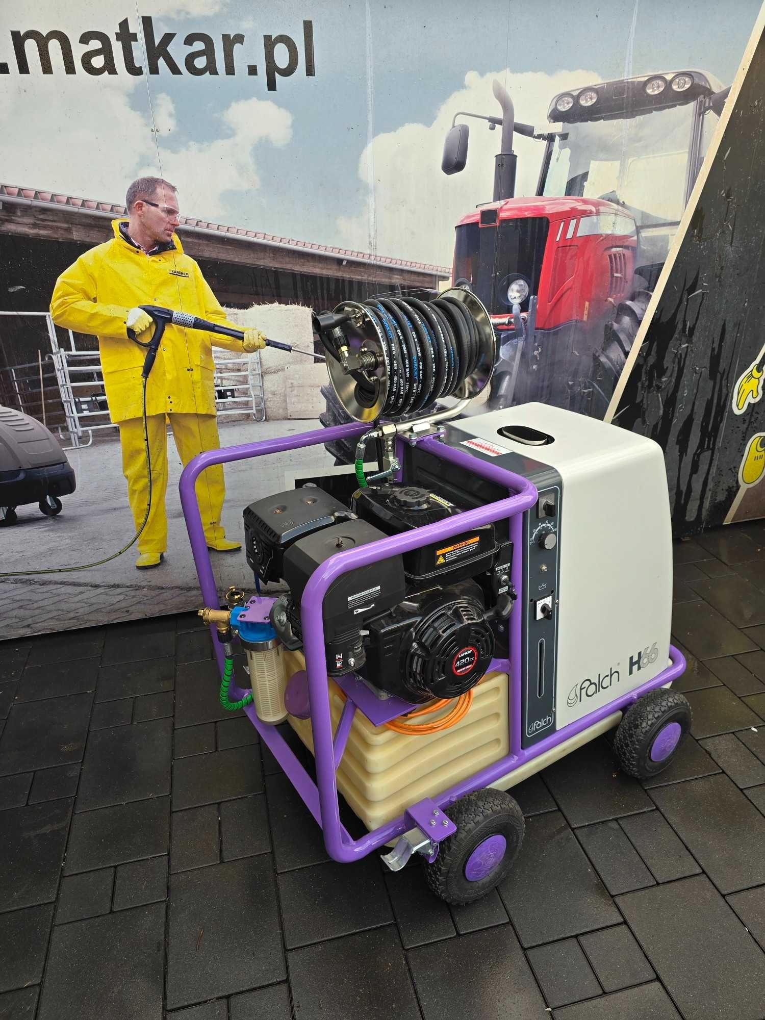 Myjka Spalinowa Falch Ciepłowodna Hotbox  HDS 21L 210 Bar Karcher