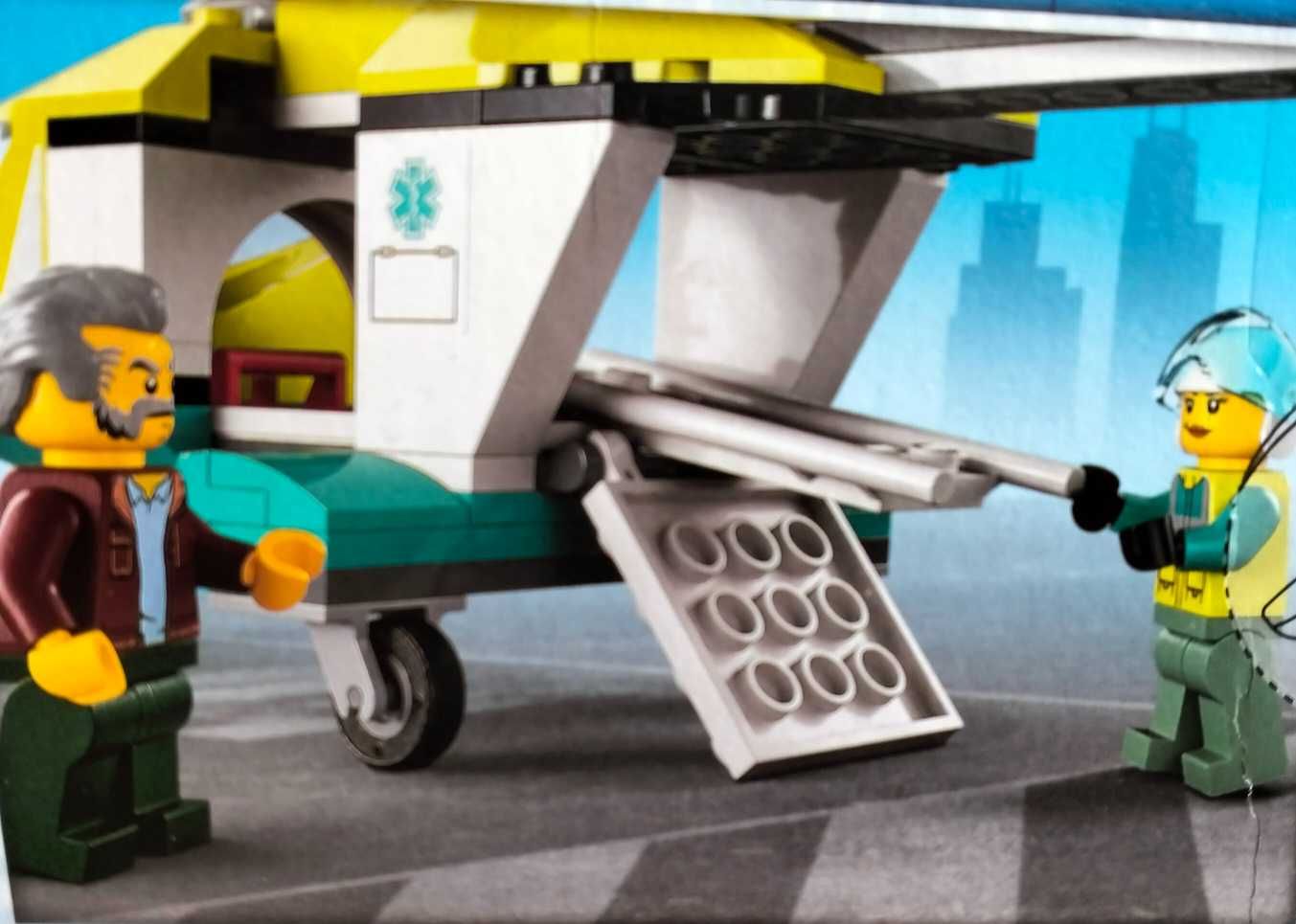 LEGO City 60343 Laweta helikoptera ratunkowego