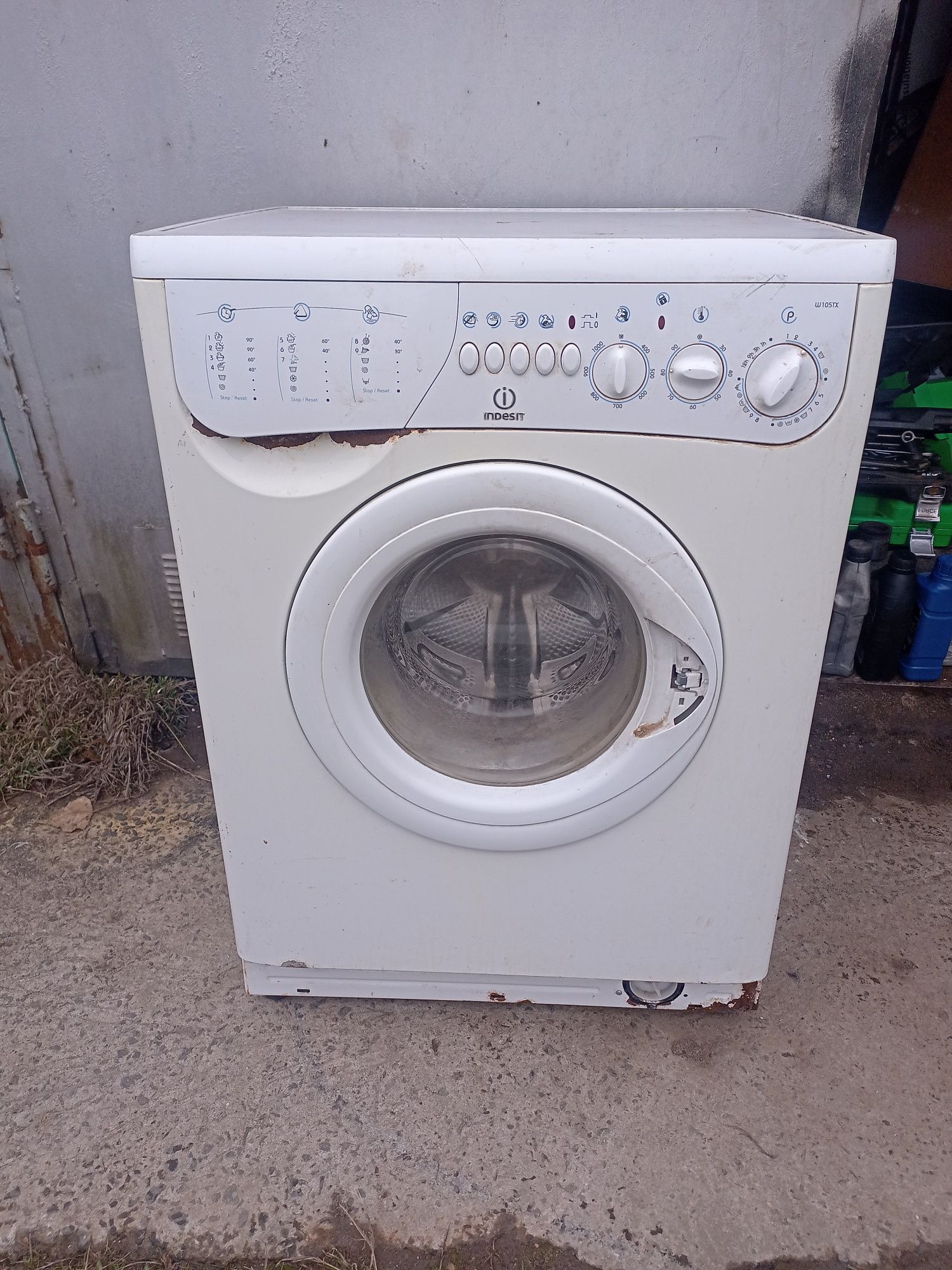 Пральна машина стиральная машинка indesit w105tx