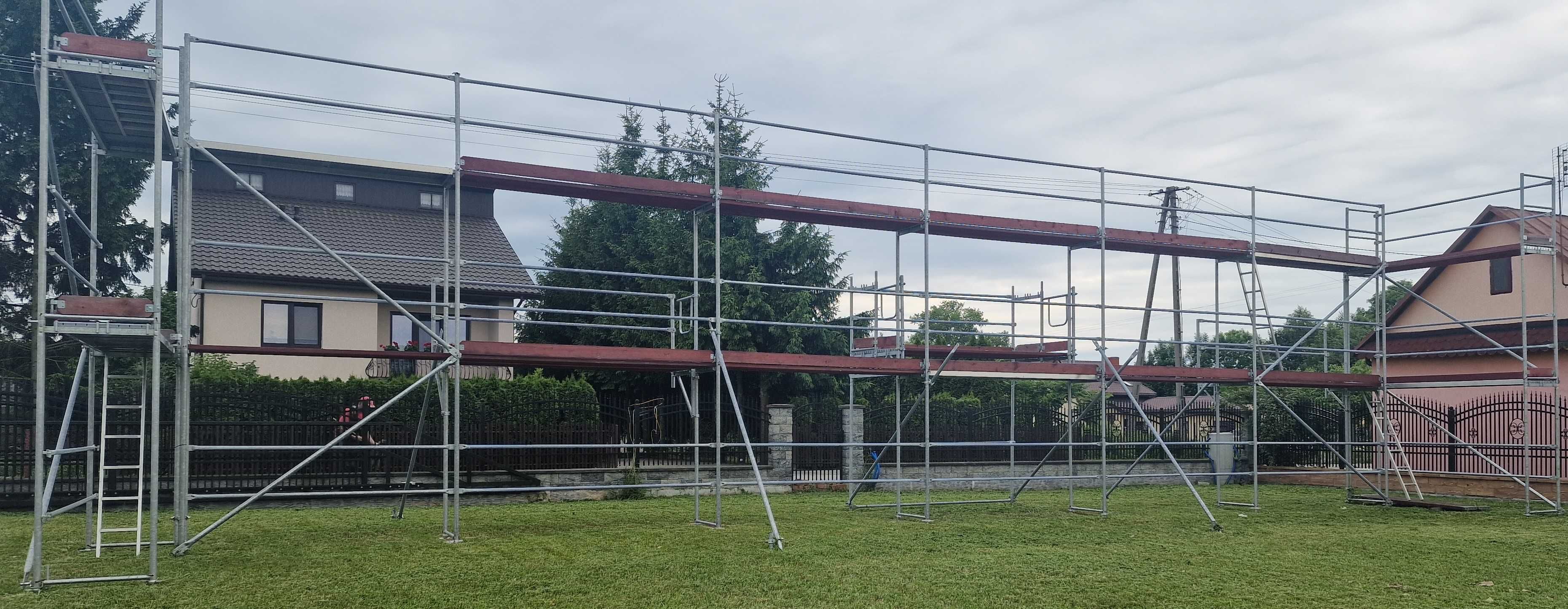 RUSZTOWANIE używane elewacyjne fasadowe system RUX możliwość dostawy