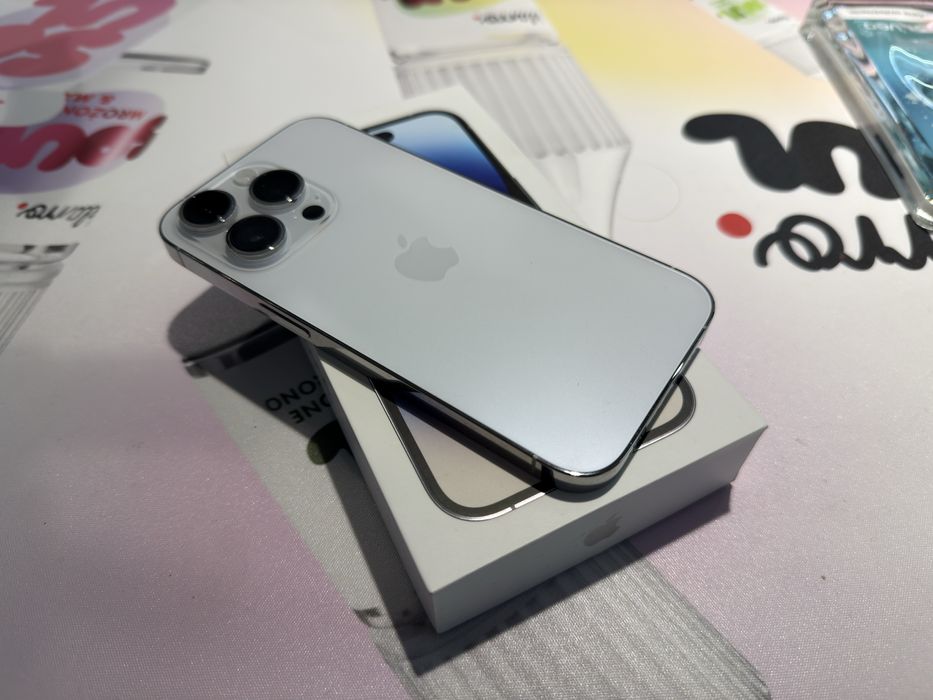 Apple iPhone 14 Pro 256GB perfekcyjny stan komplet OKSIKOM Tecza