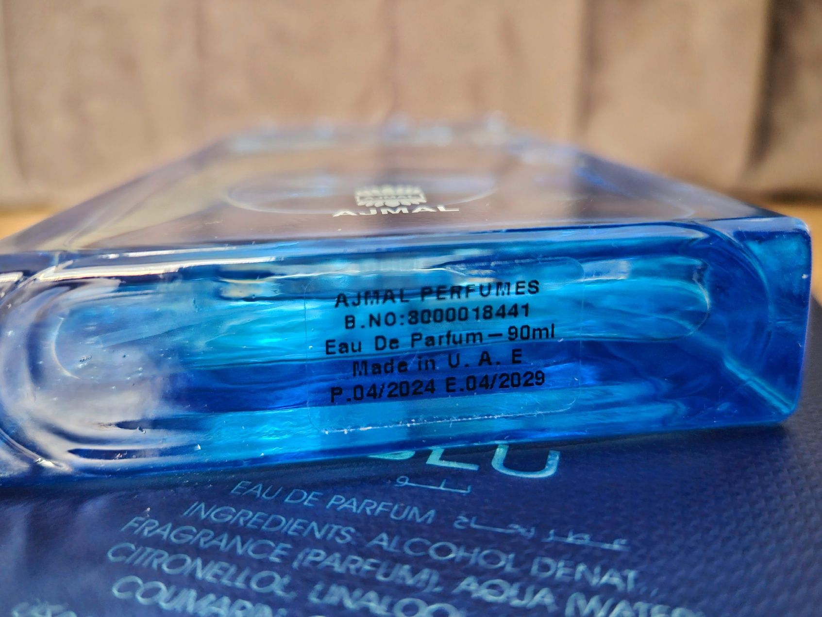 Ajmal Blu 90ml - jak nowy