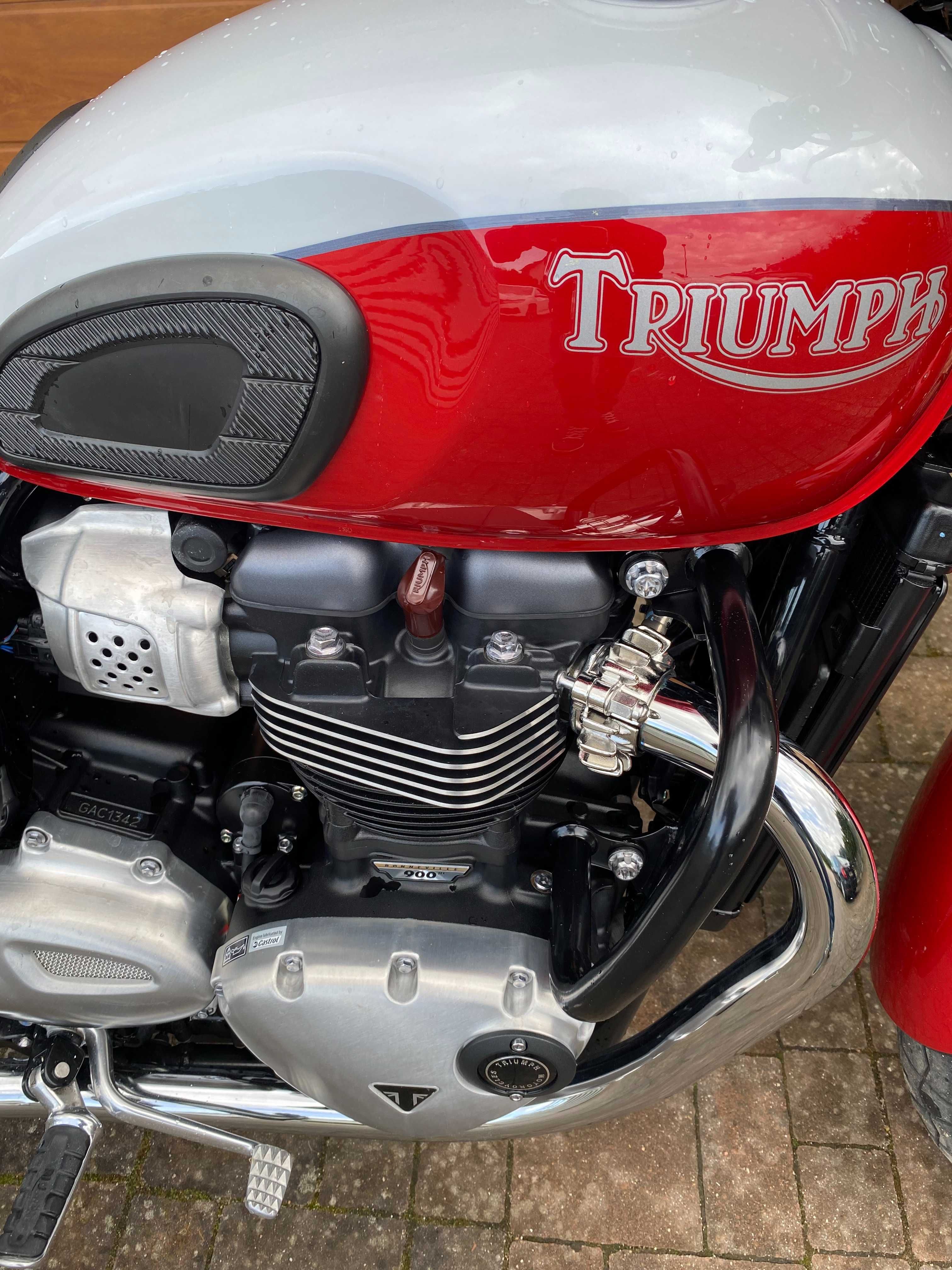 Triumph Bonneville T100 BUD EKINS z polskiego salonu