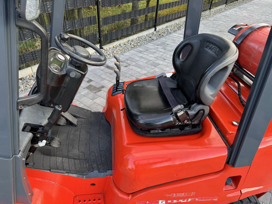 Heli FG25G Nissan Wózek widłowy 2016r Tylko 3035 h Triplex wolny skok