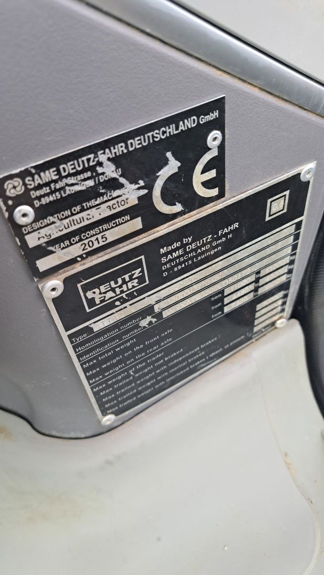 Deutz fahr 6180 Cshift