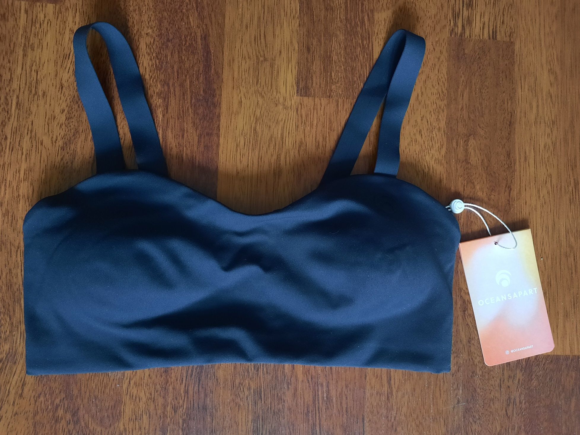 Nowy czarny biustonosz Oceansapart Ginger Bra S
