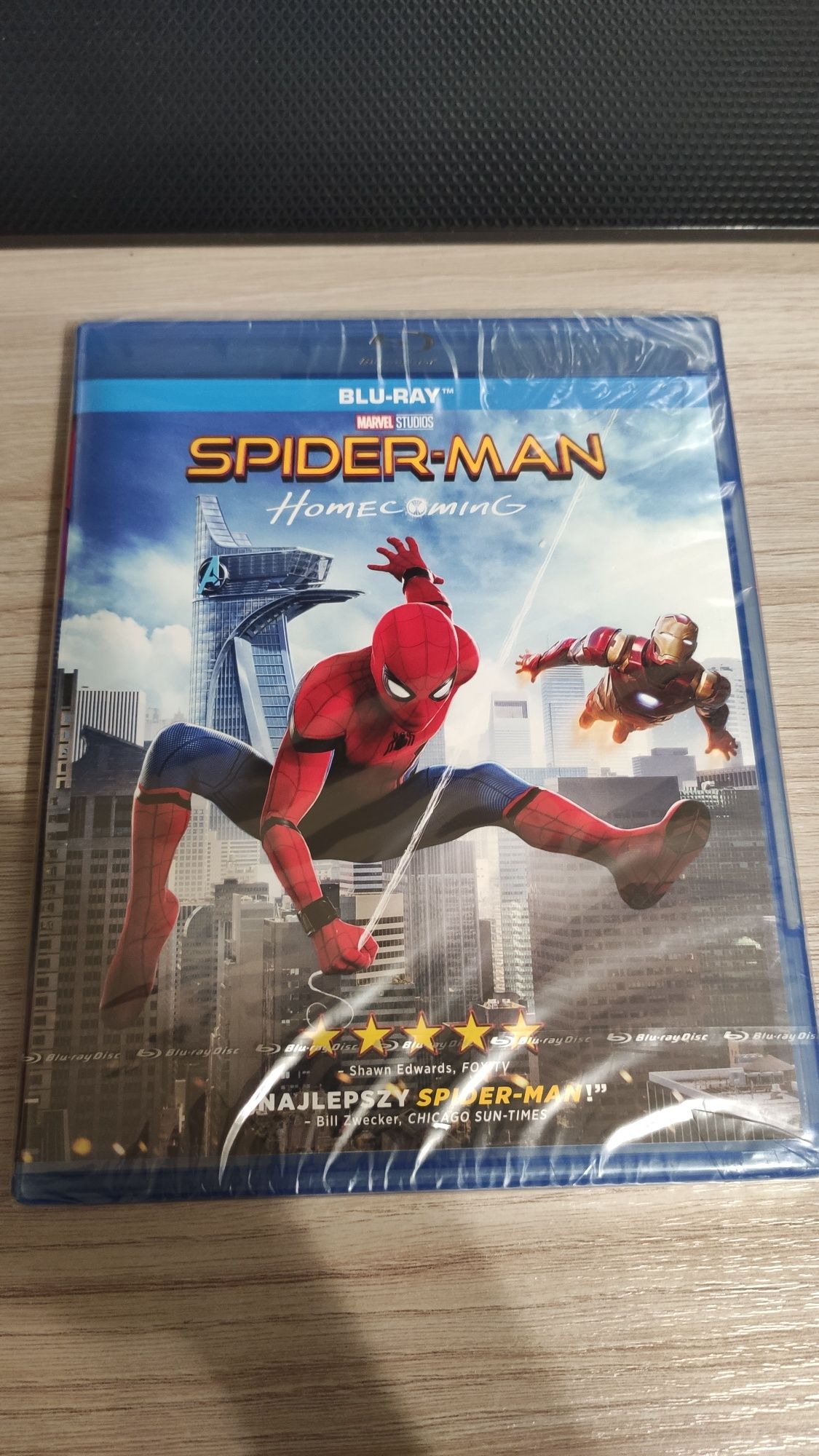 Spider-man Homecoming Blu-ray - nowy FOLIA