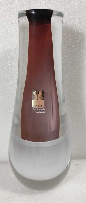 Jarra em vidro / Cristal feita à mão pela JASMIM