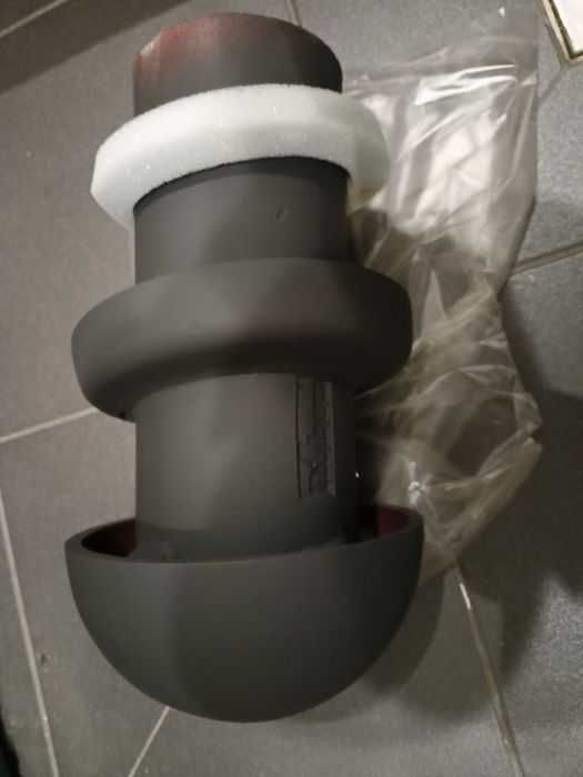 Roben Monza antracyt mat, kominek odpowietrzający NOWY Fi 110