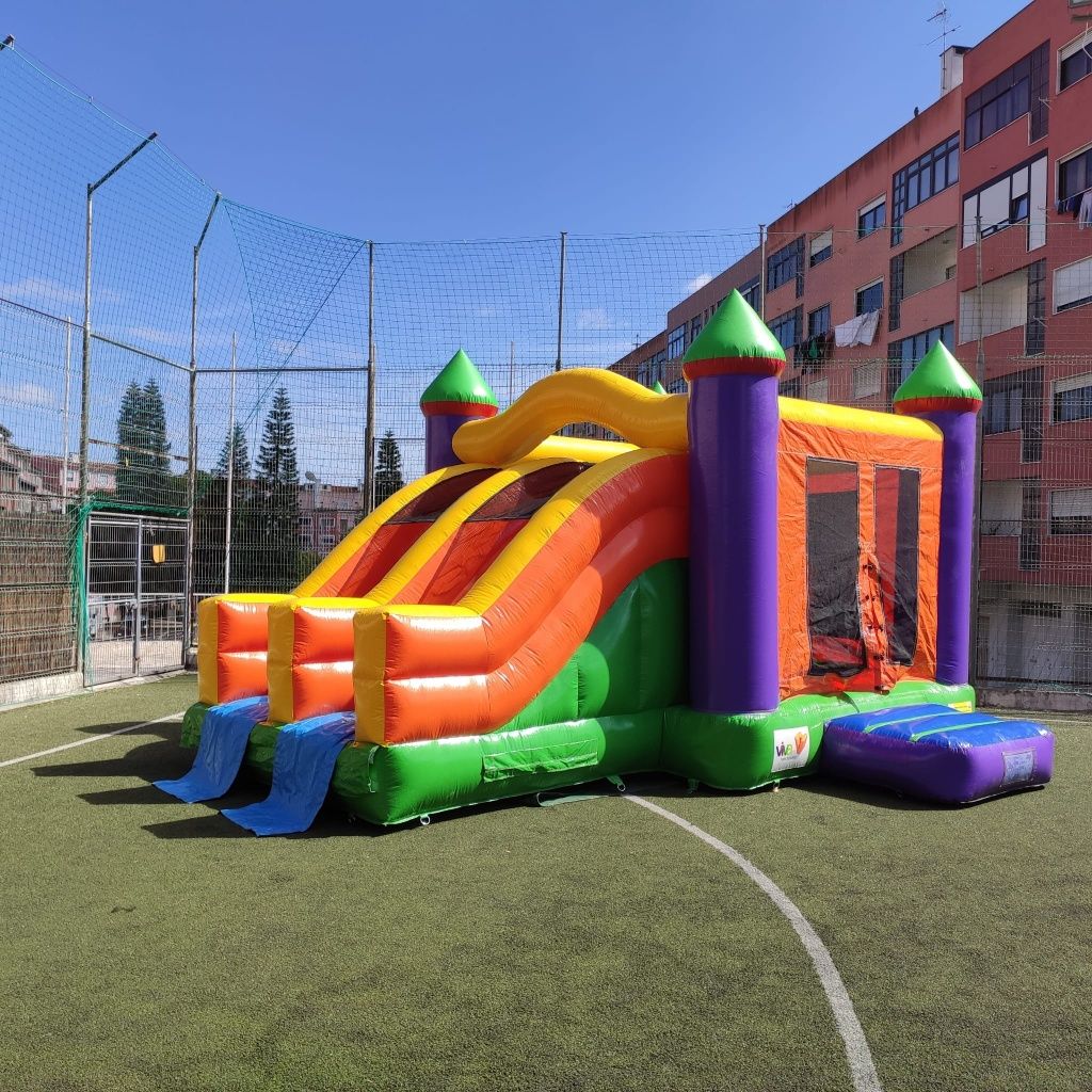 Insuflavel, trampolins & piscinas c\bolas