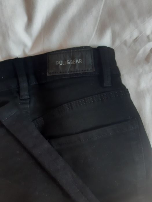 Czarne jeansy skinny