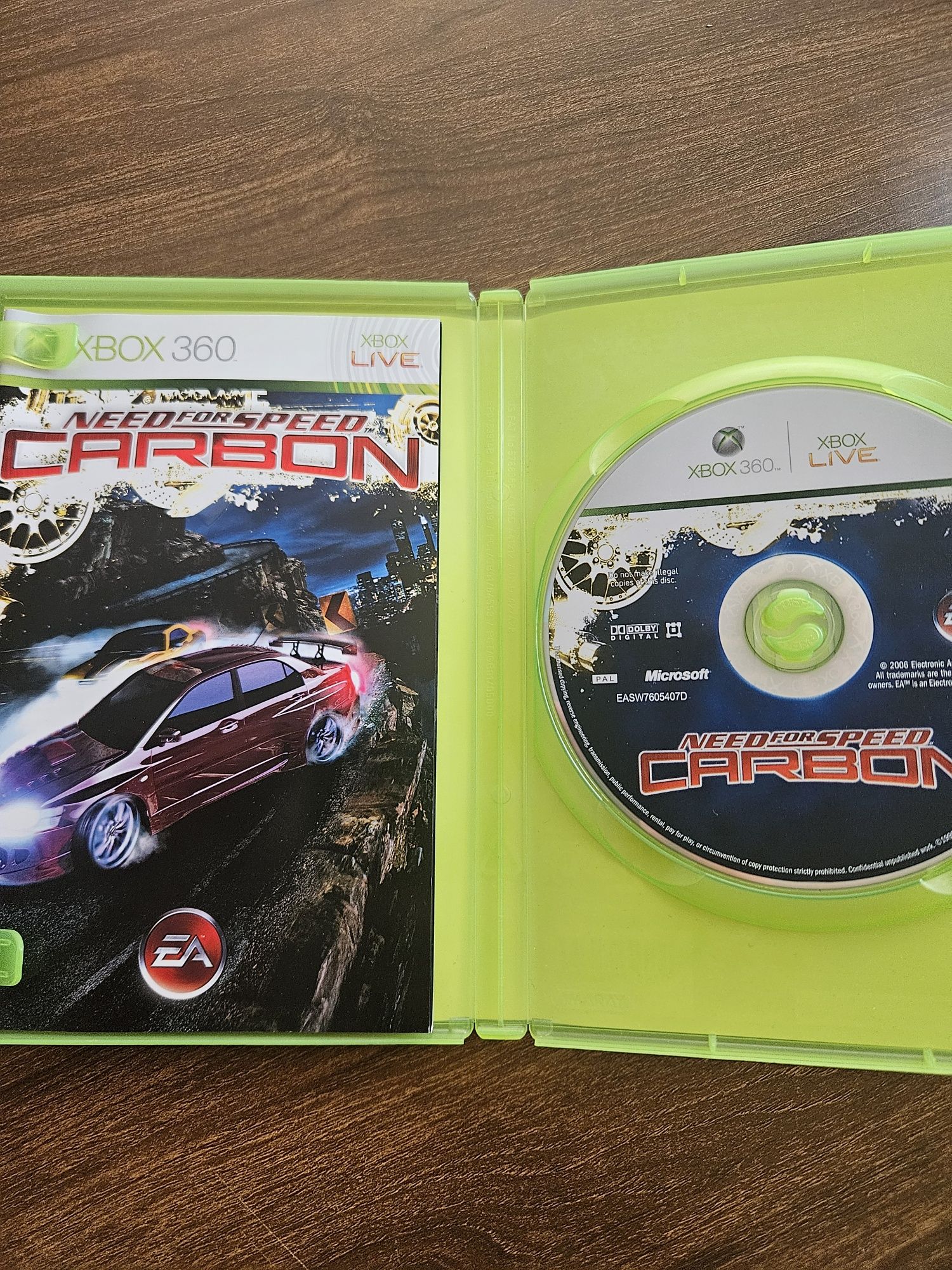 Need for speed carbon xbox 360