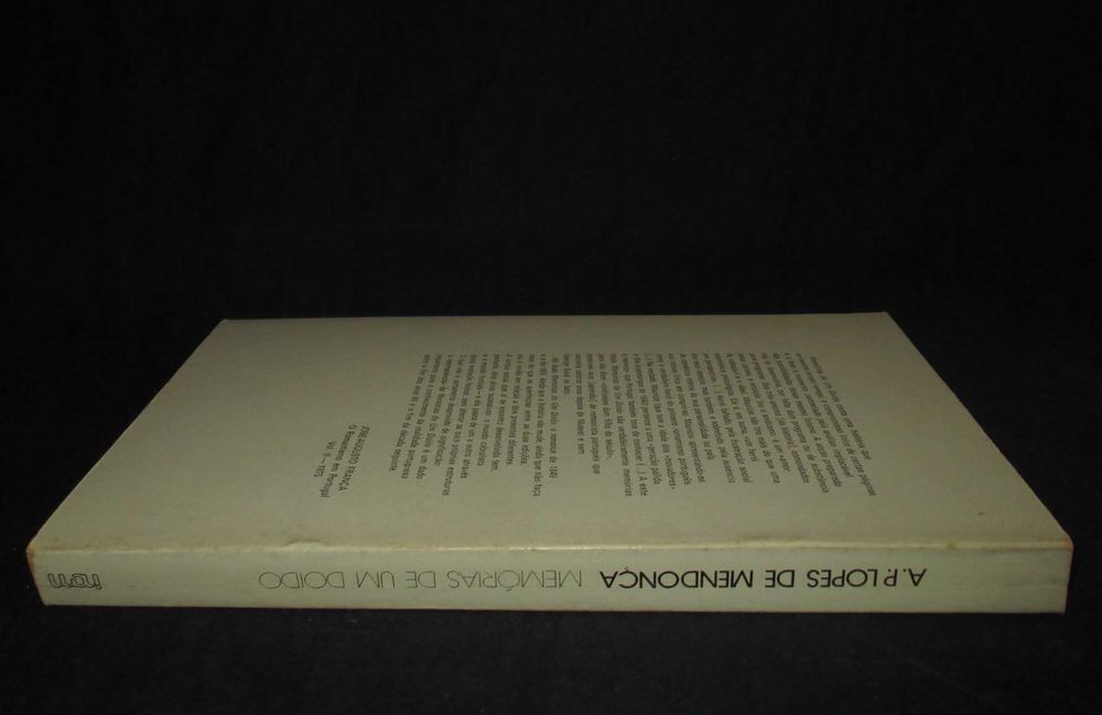 Livro Memórias de um Doido A. P. Lopes de Mendonça
