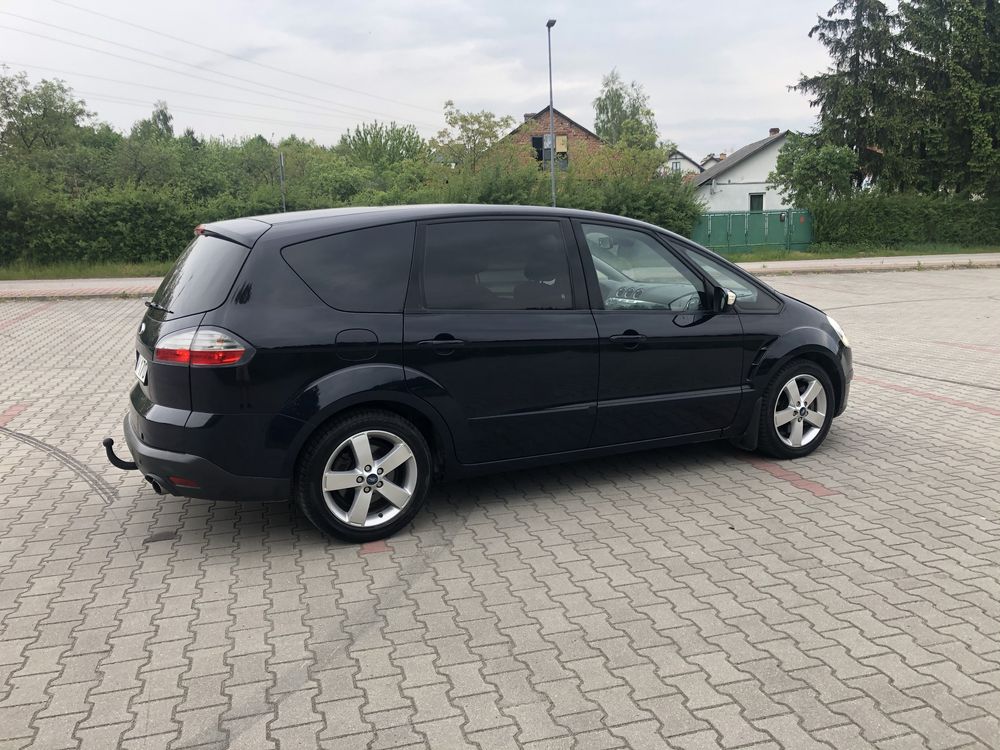 Ford S max 2.5T 220KM Panorama Grzane Fotele Hak 7osób Serwis