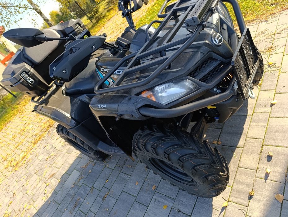 Quad CF Moto 450 i z Niemiec tylko 1600 km przebiegu zarejestrowany