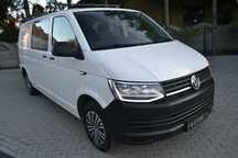 Volkswagen Transporter 2.0TDI 150KM*FV23%*Automat*Lampy LED*Navi*Długi*6 osób*Webasto