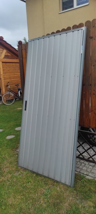 Drzwi stalowe Grafit powystawowe Tanio