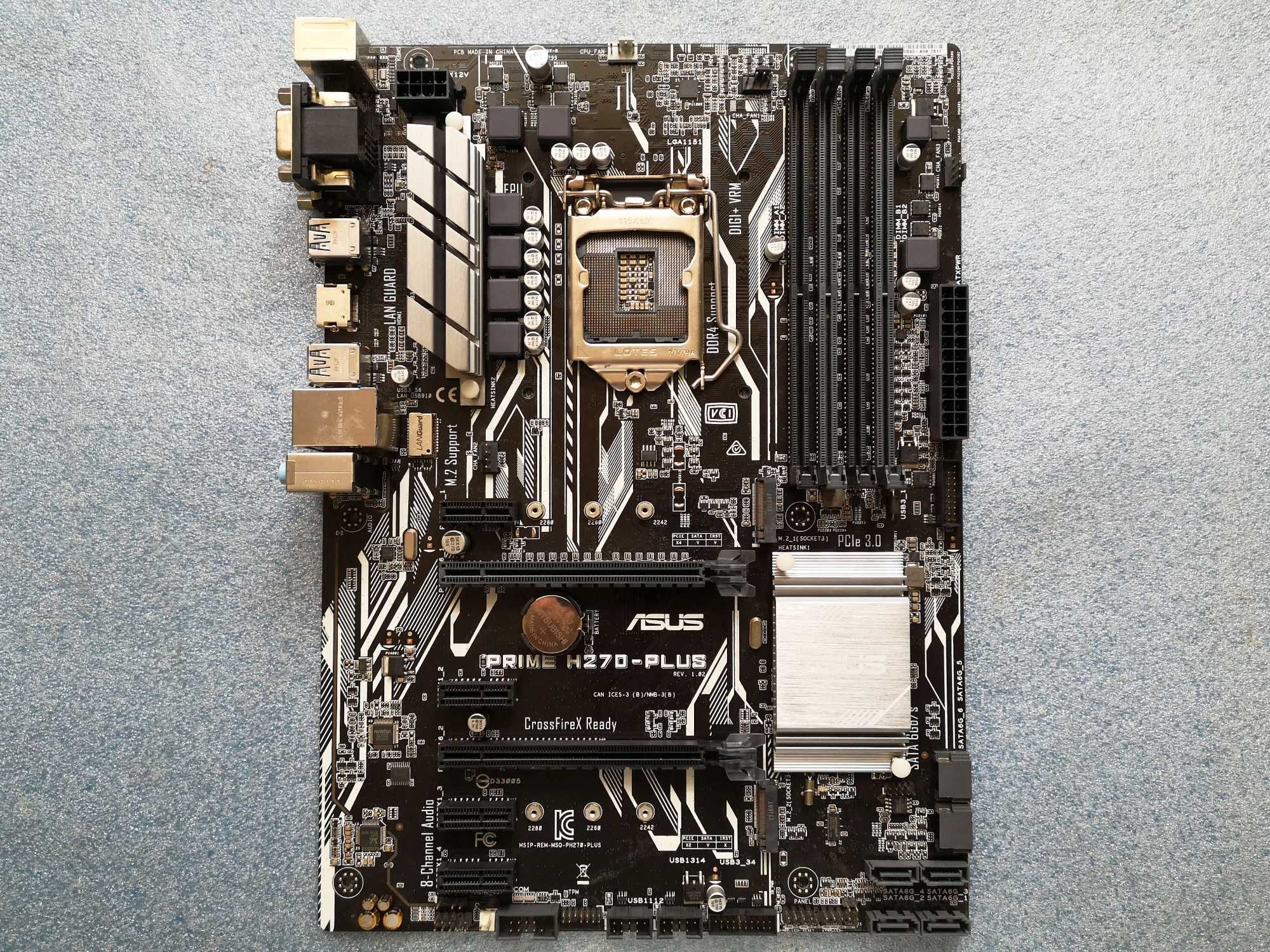 Материнська плата Socket 1151   Asus Prime H270-Plus