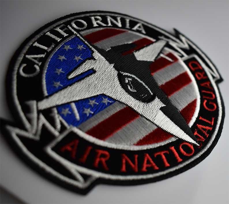 California air guard naszywka na rzepie