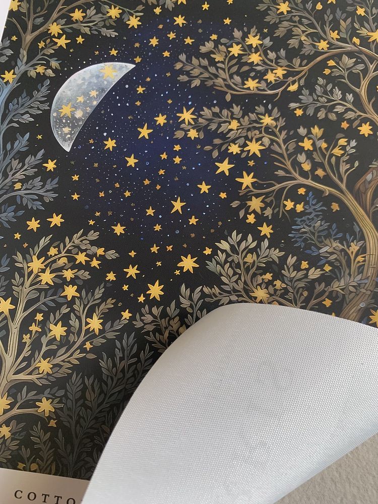 Gobelin na płótnie/Obrazek/William Morris/Half Moon