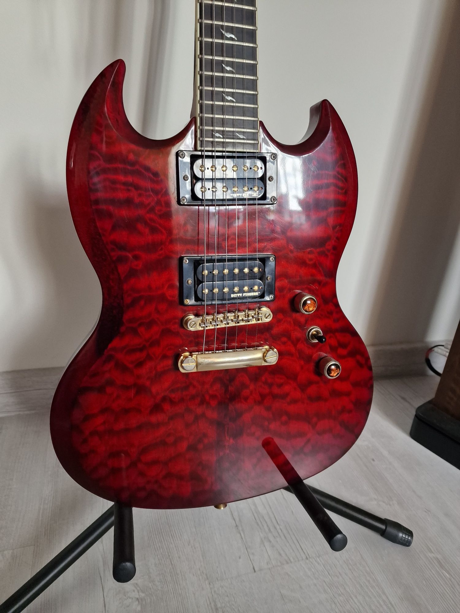 Epiphone SG CUSTOM Prophecy dirty fingers (gibson)