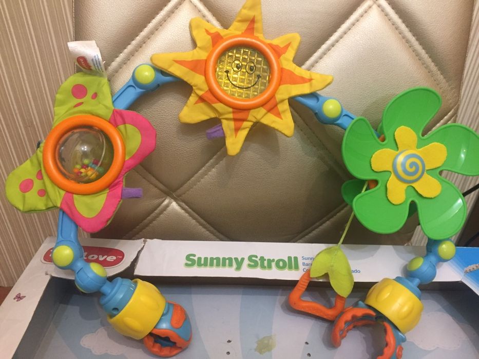 Розвиваюча іграшка дуга для коляски, автокрісла