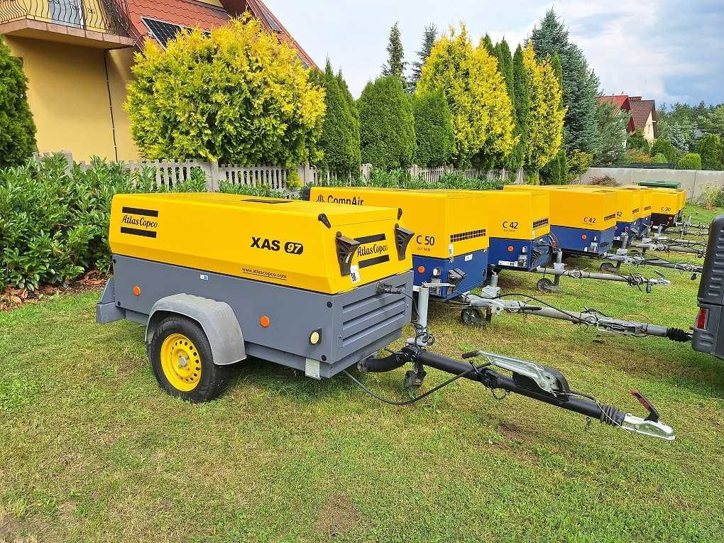 Kompresor Sprężarka Atlas Copco XAS97 2015 Deutz 1217mtg! Jak NOWA!