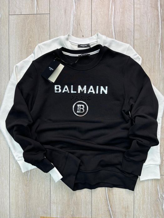 Свитшот BALMAIN мужской, батник , реглан, кофта худи