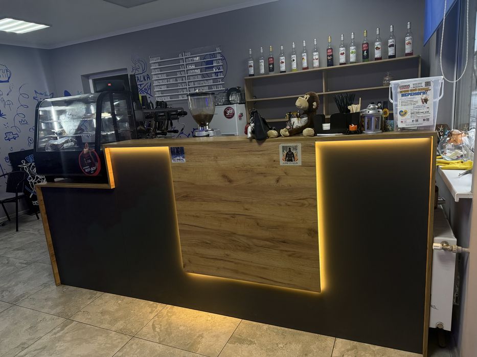 Барна стійка графітова