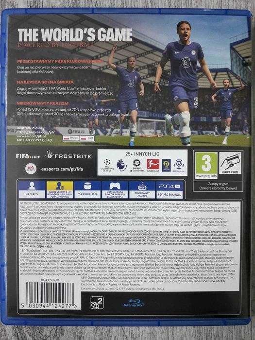 Gra Fifa 23 Polska Wersja PS4/PS5 Playstation