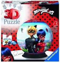 Puzzle 3d 72 Kula: Miraculous, Ravensburger