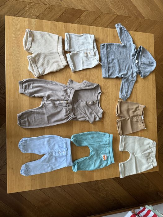 Ubranka dla chlopca rozm. 56, 62, 68