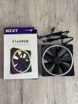 Вентилятори NZXT F140 RGB 140мм, чорні (RF-R14SF-B1)