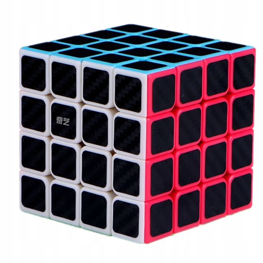 kostka qiyi 5x5x5 podstaw algorytmy logiczna carbon fiber sticker cube